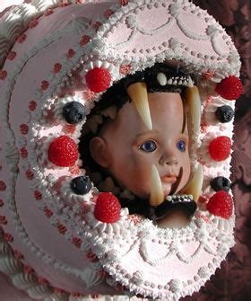 weird cakes strange baby head cakes scary cakes crazy cakes cake boss