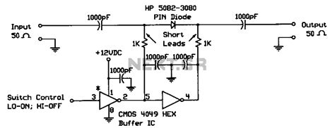 simple  cost rf switch  switching circuits  nextgr