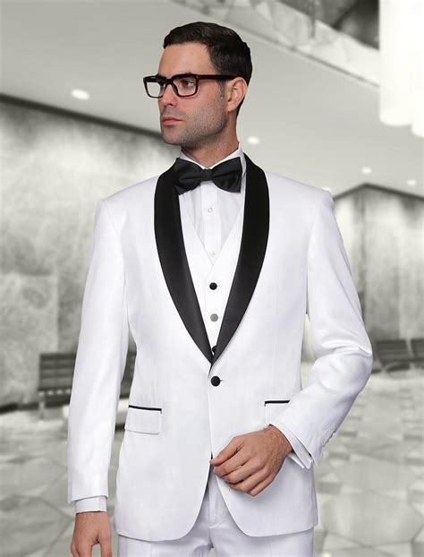 2015 new arrival white tuxedos black shawl lapel wedding suits cheap