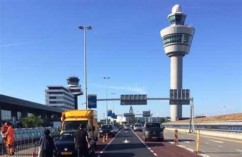 schiphol  driving routes  parking areas