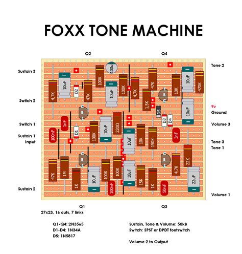 foxx tone machine schematic