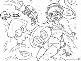 Splatoon Coloring Pages Inkling Drawing Fan Marina Printable Callie Kids Template Color Sketch Chibi Getdrawings Drawings Print sketch template