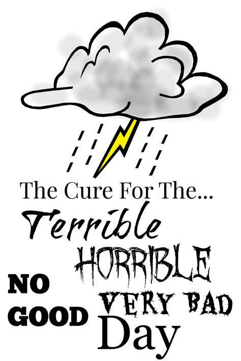 cure   terrible horrible  bad day stonegable