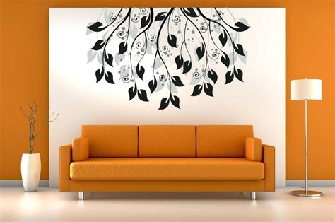 simple wall painting designs  living room modern paintings home