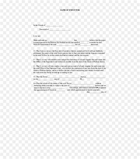 executor letter  resignation document estate vector letter