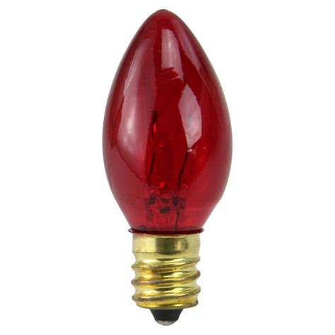 northlight incandescent  christmas replacement bulbs set
