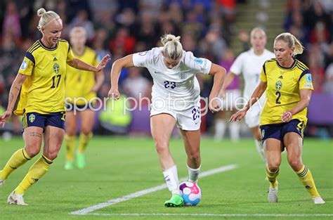 Alessia Russo England Back Heel Goal V Swede Women S Euro 2022 Images
