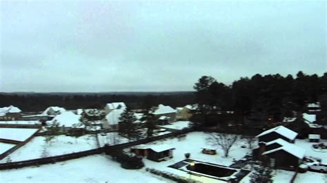 drone snow  fayetteville nc youtube