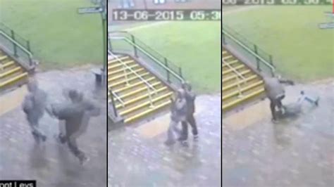 Shocking Cctv Shows 66 Year Old Woman Being Kicked And