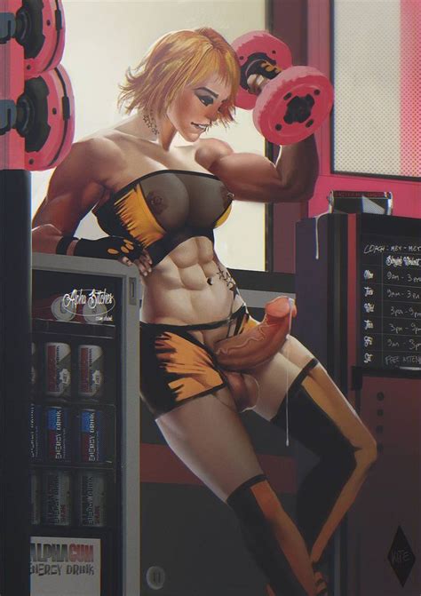 muscular shemale 70 futa gym sluts luscious hentai manga and porn