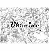 Ukraine Cultures sketch template