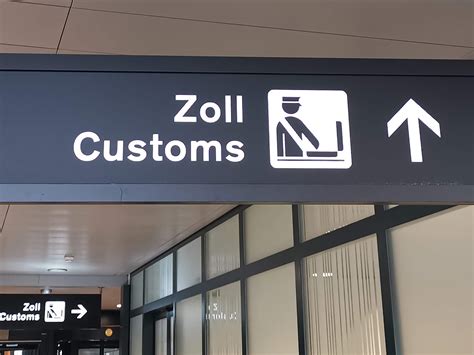 zoll passagierbereich flughafen zuerich