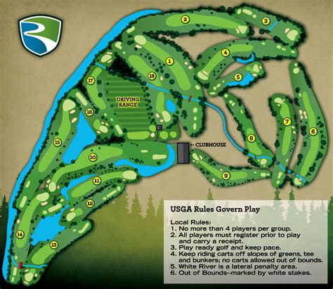 layout river glen country club golf