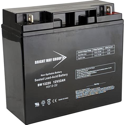 volt  ah rechargeable sealed lead acid battery