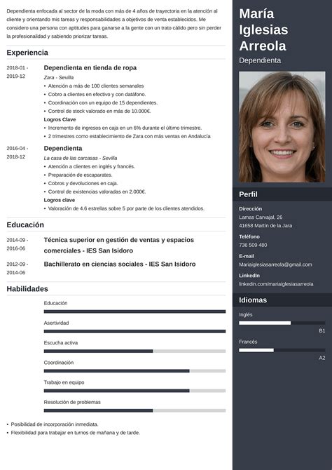 ejemplos de cv  practicas profesionales nuevo ejemplo reverasite