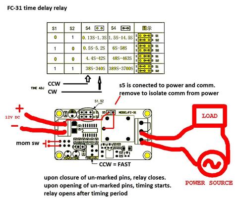 wire  delay relay switch valuable tech notes