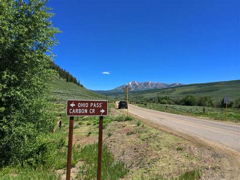 Cycling Crested Butte Loop Via Ohio Pass Travel Crested Butte