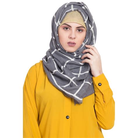 hijab  designer cotton stole  shiddatcom