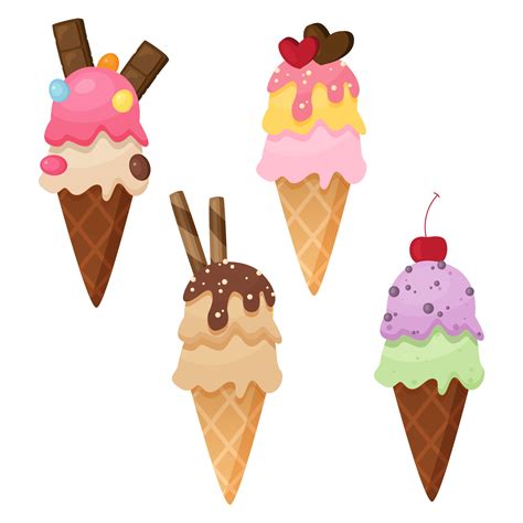 printable ice cream template