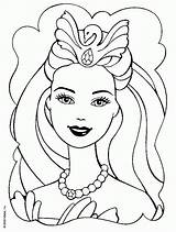 Coloring Barbie Fairy Pages Secret sketch template