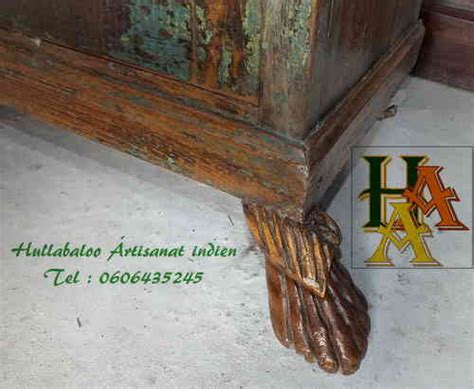 meuble ancien teck jn la meubles indiens artisanat indien