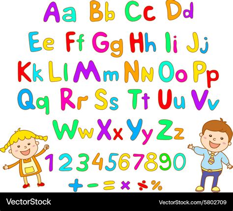 abc  kids alphabet kids children fun royalty  vector
