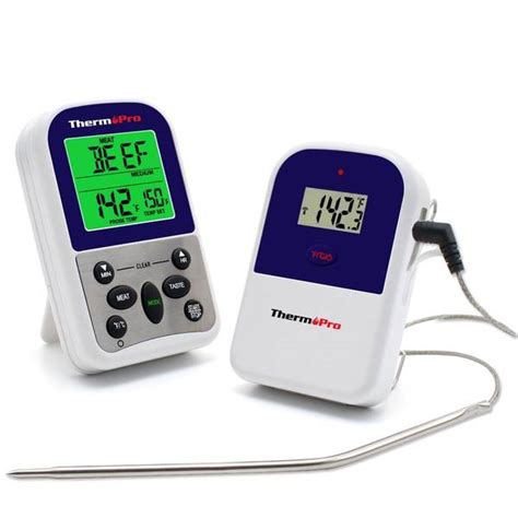 thermopro tp  remote food thermometer review