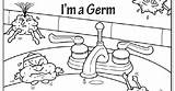 Coloring Pages Bacteria Handwashing Germs Getcolorings Getdrawings Preschoolers Washing Colorings sketch template