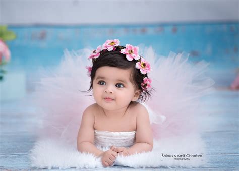 infant photography delhi shipra amit chhabra baby girl
