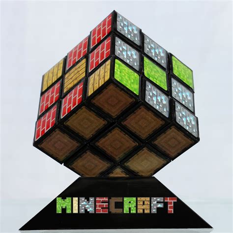 blank rubiks cube functional paper rubik  cube original minecraft