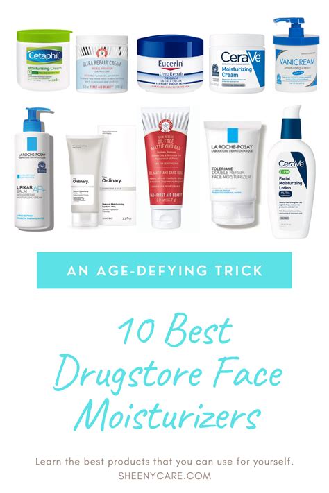 The 10 Best Drugstore Moisturizers For Every Skin Type In 2021 Best