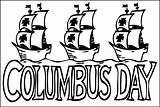 Columbus Coloring Pages Printable Happy Color Lesson Plans Getcolorings Schedule Ship sketch template