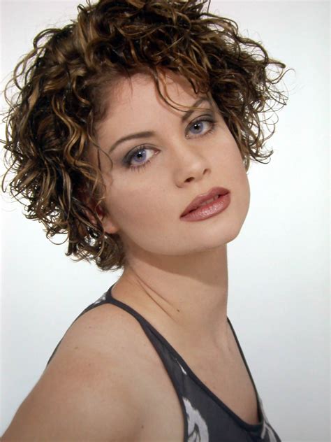 Photo Shoot Short Permed Hair Short Curly Hairstyles For Women Shaved