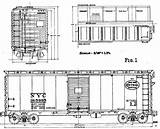 Box Train Trains Boxcar Car Coloring Railroad Pages Scale Model Gif Trainweb Visit sketch template
