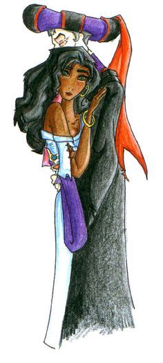 Esmeralda And Judge Claude Frollo ~ The Hunchback Of Notre
