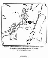 Coloring Israel Pages Bible Judah Kingdom Divided Kids Mesopotamia King Worksheet Nebuchadnezzar Para Jeroboam Drawing Kings Rehoboam Mecca Children Kingdoms sketch template