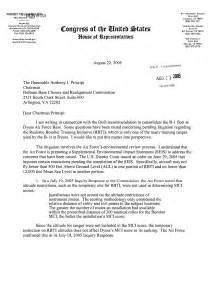 executive correspondence letter  congressman randy neugebauer