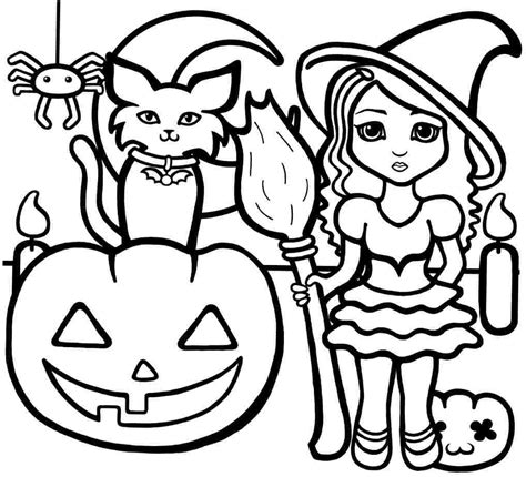 halloween coloring pages  printable coloring pages