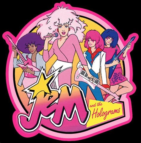 80 s cartoon classic jem and the holograms group custom