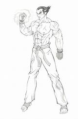 Kazuya Mishima Fabian Norman Deviantart Drawings Sketch sketch template