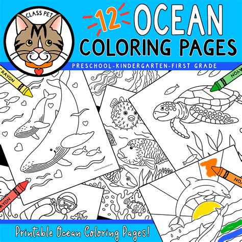 printable ocean coloring pages   printable