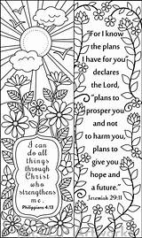 Coloring Bookmarks Pages Bible Philippians Verse Bookmark Book Adult Sheets Printable Colouring Scripture Kids Verses Childrens Print Template Eight Visit sketch template