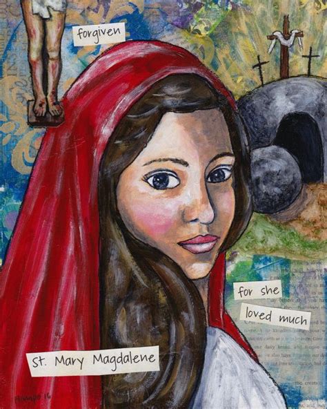 St Mary Magdalene Confirmation T By Whenheartslisten On Etsy Maria