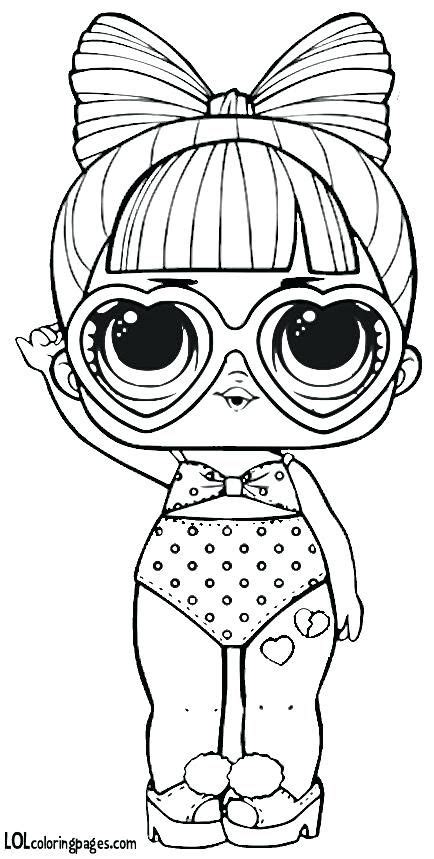 punk girl lol coloring page coloring pages