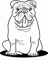 Bulldog Coloring Pages Printable English Georgia Bulldogs American Kids Clipart Color Print Funny Dog Getcolorings Clip Getdrawings Pag Colorings Webstockreview sketch template