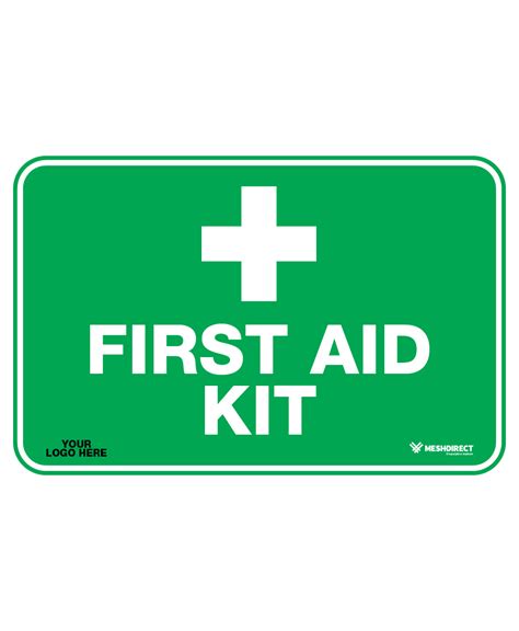 aid kit safety sign australia mesh direct