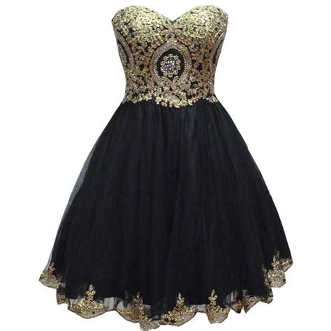 lemai tulle  black short gold lace corset prom homecoming cocktail dresses gold dress
