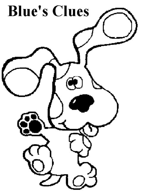 blues clues coloring pages  kids updated