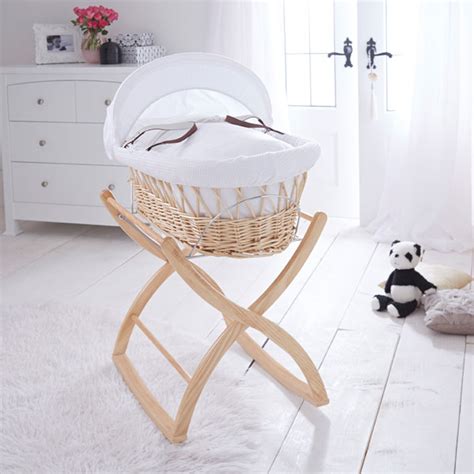 izziwotnot rocking moses basket stand ebay