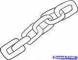 Chain Draw Drawing Coloring Link Drawings Broken Chains Printable Step Template Chainmail Pages Sketch Outline Links Search Google Line Paintingvalley sketch template
